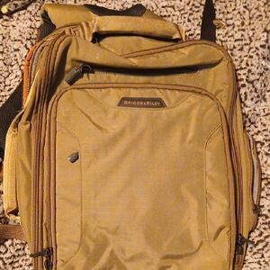 Briggs & Riley Men's Brown Backpack